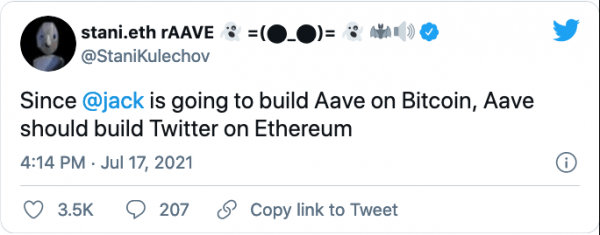 Основатель Aave хочет построить «Твиттер на Ethereum»