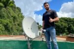 Бразильский энтузиаст получает блокчейн Биткоин из космоса