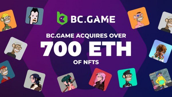 BC.GAME инвестирует 700 ETH в NFT для улучшения метавселенной